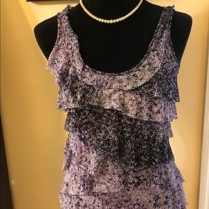 Pretty Express ruffled top.